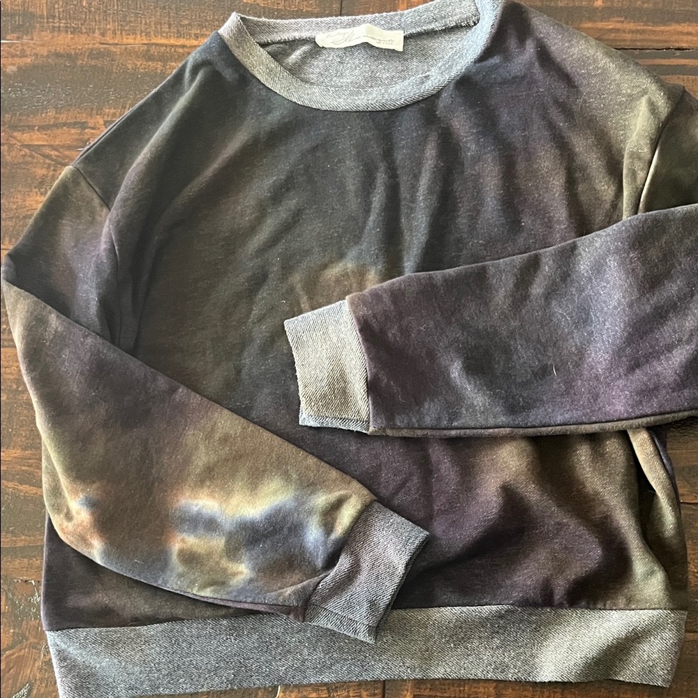 Vintage Havana Gray and Black Sweatshirt